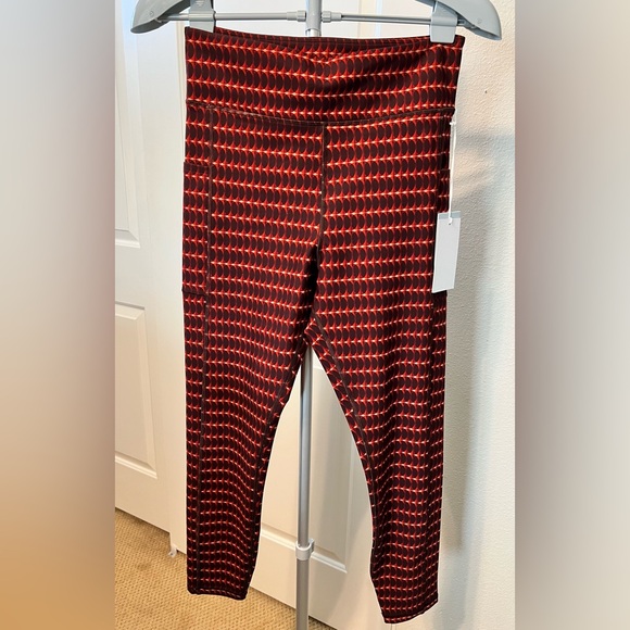 NWT Calme by Johnny Was Endurance High Waist 7/8 Legging with Pockets Size L - Picture 3 of 8